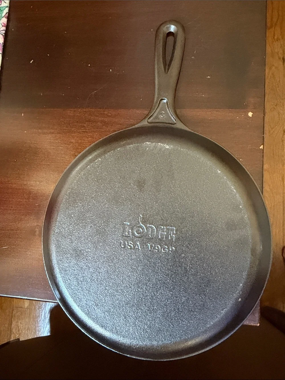 Lodge Seasoned Cast Iron Grill Pan - Black